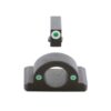 Ameriglo Tritium Ghost Ring Handgun Sight for Glock 42/43/43x/48 Green Rear Green with White Front - Precision Shot Firearms