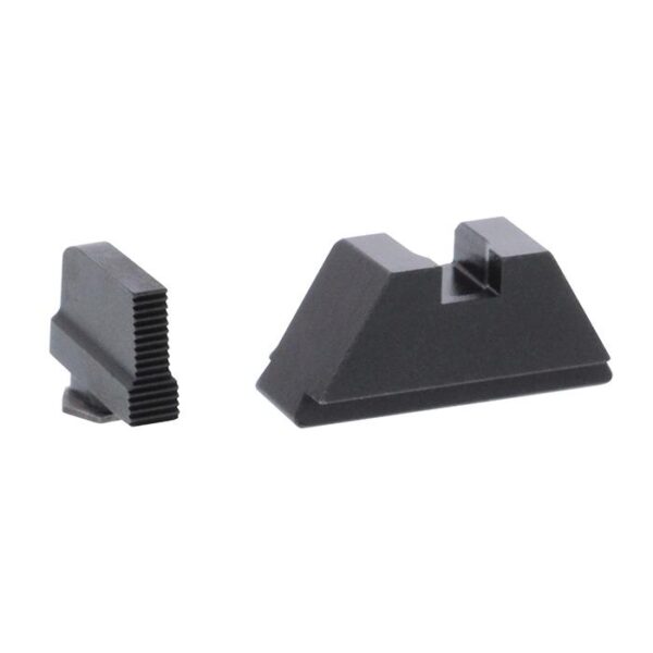 Ameriglo XL Suppressor Height Sight Set for All Glock Models (Except 42& 43)- Black - Precision Shot Firearms