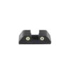 Ameriglo Tritium 2-Dot Rear Handgun Sight for Glock Yellow with White Front - Precision Shot Firearms