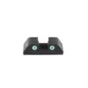 Ameriglo Tritium 2-Dot Rear Handgun Sight for Glock 42/43/43x/48 Green with White Front - Precision Shot Firearms