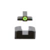 Ameriglo Green Tritium LumiGreen Outline Front Black Serrated Rear Hellcat Standard - Precision Shot Firearms