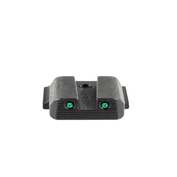 Ameriglo 2-Dot Tritium Rear Handgun Sight for S&W M&P Shield (Excludes EZ) Green with Black - Precision Shot Firearms