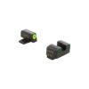 Ameriglo Trooper Tritium Handgun Sight Set for Springfield XD Green Rear Green with Lumigreen Front - Precision Shot Firearms