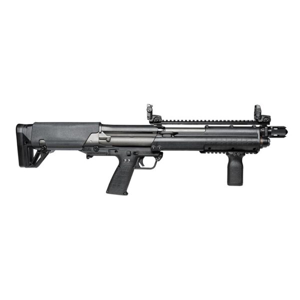 Kel-Tec KSG Shotgun Defender 12 ga 3" Chamber 14rd(7+7) Capacity 18.5" Barrel Black Magpul Flip Up Sights/Carlson Compensator - Precision Shot Firearms