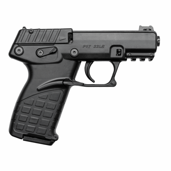 Kel-Tec P17 OR Handgun .22 LR 16rd Magazines (3) 3.8" 1/2x28 Threaded Barrel Black - Precision Shot Firearms
