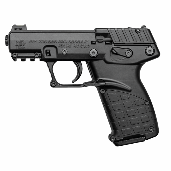 Kel-Tec P17 OR Handgun .22 LR 16rd Magazines (3) 3.8" 1/2x28 Threaded Barrel Black - Precision Shot Firearms