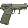 Kel-Tec P17 Handgun .22 LR 16rd Magazines (3) 3.8" 1/2x28 Threaded Barrel OD Green with Optic & Holster - Precision Shot Firearms