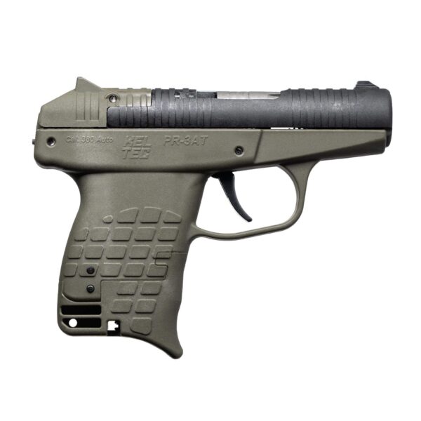 Kel-Tec PR3AT Handgun .380 Auto 10rd Capacity 2.85" Barrel Green Small Grip - Precision Shot Firearms