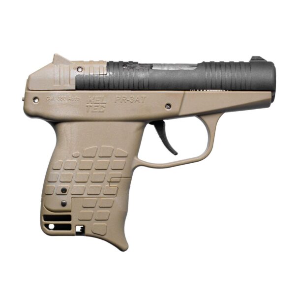 Kel-Tec PR3AT Handgun .380 Auto 10rd Capacity 2.85" Barrel Tan Small Grip - Precision Shot Firearms