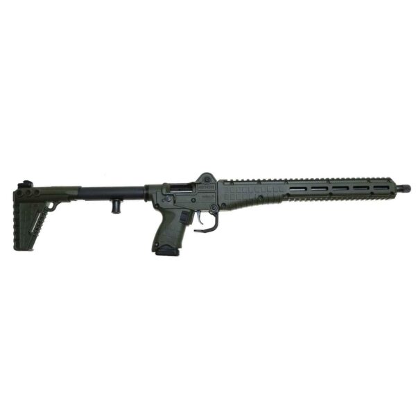 Kel-Tec Gen3 SUB2000 w/Glock Model 20 Style Grip 10mm Auto 15rd Magazine 16.15" Barrel Green - Precision Shot Firearms
