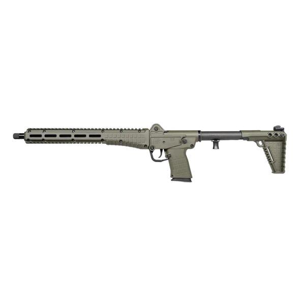 Kel-Tec SUB2000 Gen 3 Rifle 5.7x28mm 20rd Magazine 16.15" Barrel Green Stock M-LOK Rail - Precision Shot Firearms