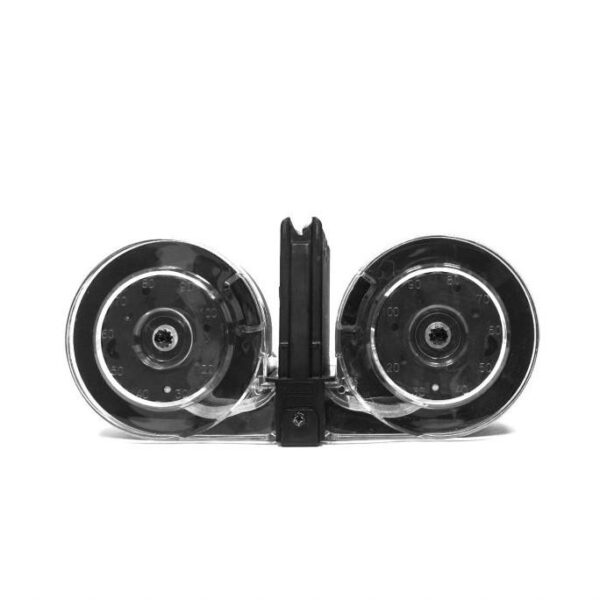 KCI USA AR-15 Gen 2 Rifle Drum Magazine .223 REM/5.56x45mm 100/rd Black - Precision Shot Firearms
