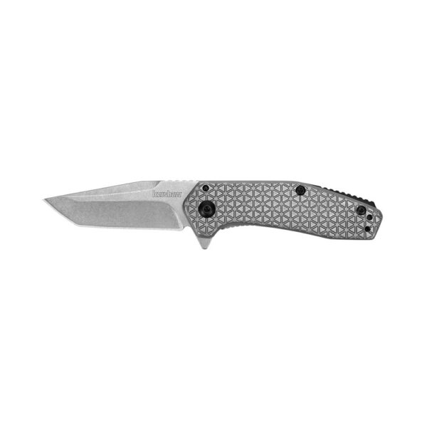 Kershaw Cathode Folding Knife 2-1/4" American Tanto Blade Silver - Precision Shot Firearms