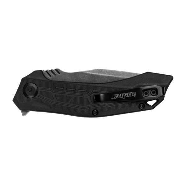 Kershaw Flatbed Assisted Folding Knife 3 1/8" Tanto Blade Black - Precision Shot Firearms