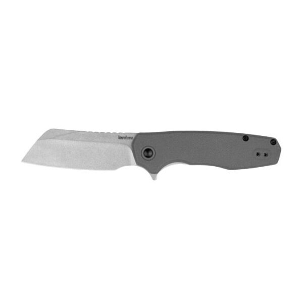 Kershaw Wharf Folding Knife 2-4/5" Cleaver Blade Grey - Precision Shot Firearms