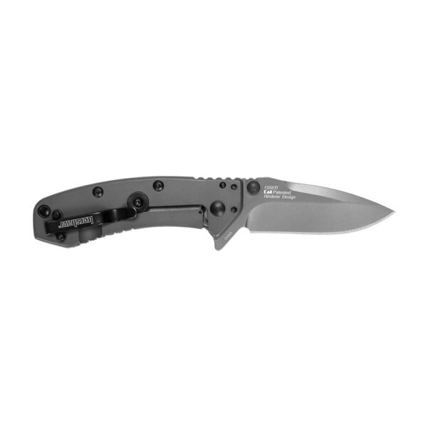 Kershaw Cryo Folding Knife 2-3/4" Drop Point Blade Matte Grey - Precision Shot Firearms