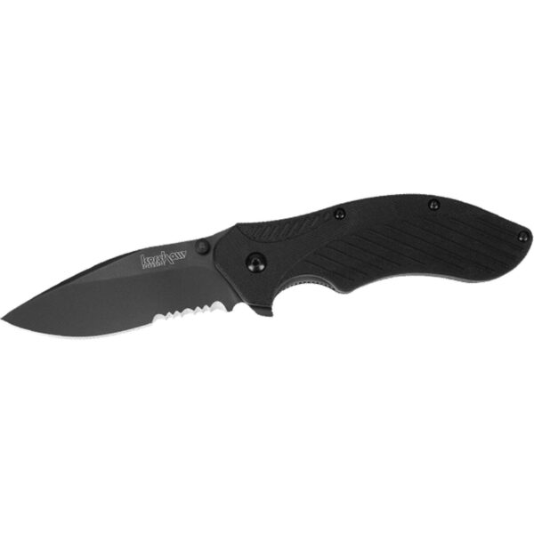 Kershaw Clash Folding Knife 3-1/10" Drop Point Blade Black - Precision Shot Firearms