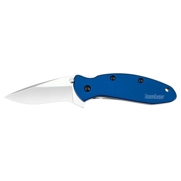 Kershaw Ken Onion Scallion Folding Knife 2-2/5" Drop Point Blade Blue - Precision Shot Firearms