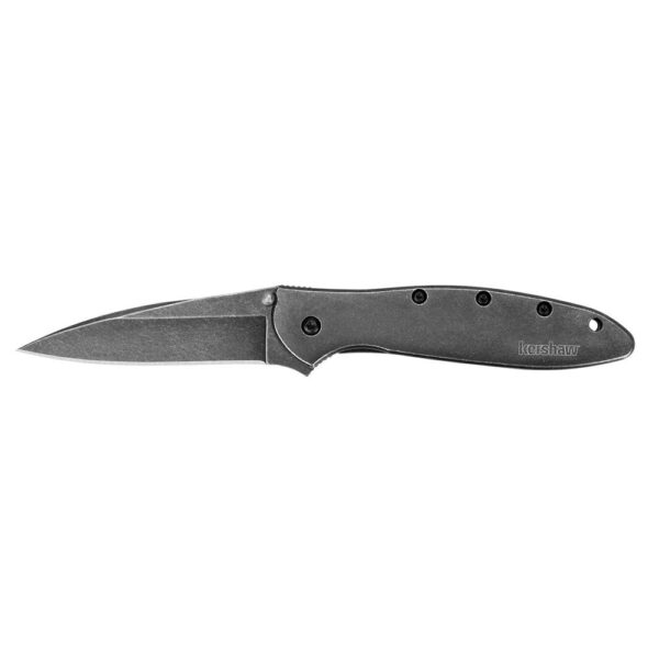 Kershaw Leek Folding Knife 3" Drop Point Blade Black - Precision Shot Firearms