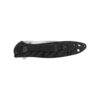 Kershaw Leek Folding Knife 3" Drop Point Blade Liner Lock Black - Precision Shot Firearms