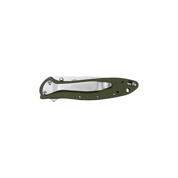 Kershaw Leek Folding Knife 3" Drop Point Blade Olive - Precision Shot Firearms