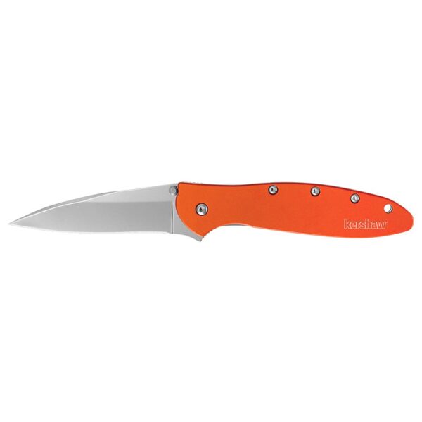 Kershaw Leek Folding Knife 3" Drop Point Blade Orange - Precision Shot Firearms