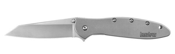 Kershaw Random Leek Reverse Tanto Assisted Folding Knife (3" Bead Blast) - Precision Shot Firearms
