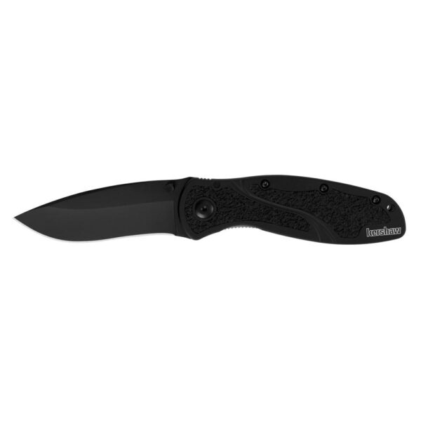 Kershaw Blur Assisted Folding Knife 3-4/10" Drop Point Blade Black - Precision Shot Firearms