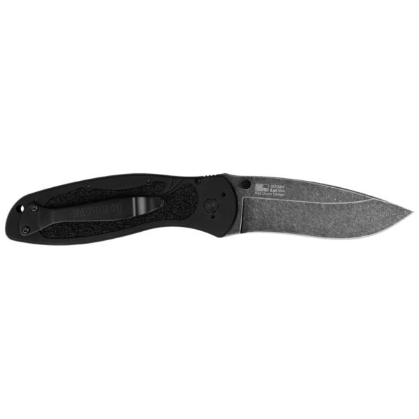 Kershaw Blur Folding Knife 3-2/5" Drop Point Blade Black - Precision Shot Firearms