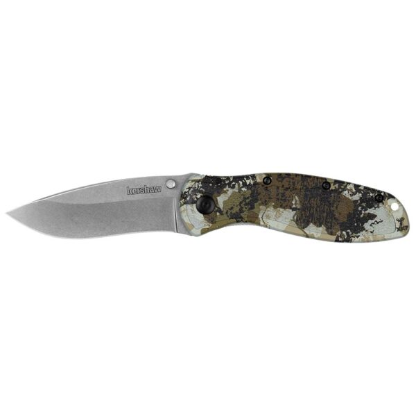 Kershaw Blur Folding Knife 3-2/5" Drop Point Blade King's Camo - Precision Shot Firearms