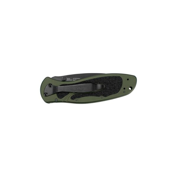 Kershaw Blur Folding Knife 3-2/5" Drop Point Blade Olive Drab - Precision Shot Firearms