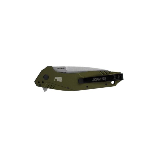 Kershaw Dividend Folding Knife 3" Drop Point Blade Olive - Precision Shot Firearms