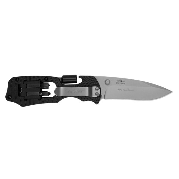 Kershaw Select Fire Folding Knife 3-2/5" Drop Point Blade Black - Precision Shot Firearms