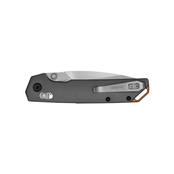 Kershaw Iridium Folding Knife 3-2/5" Spear Point Blade Grey - Precision Shot Firearms