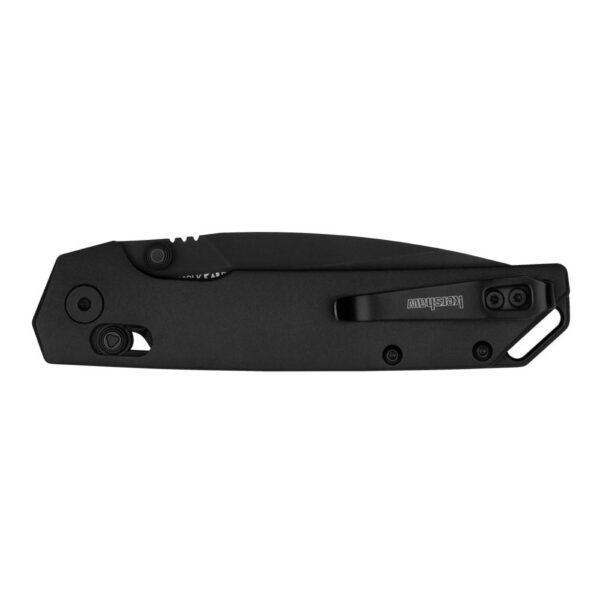 Kershaw Iridium Folding Knife 3-2/5" Spear Point Blade Black - Precision Shot Firearms