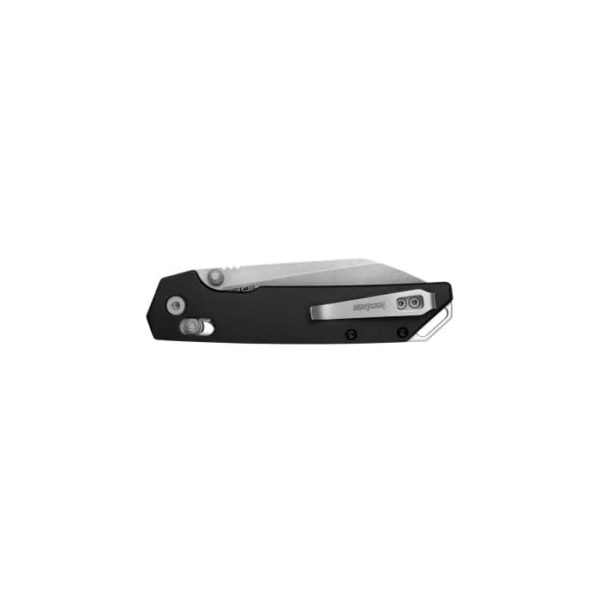 Kershaw Iridium Reverse Tanto Folding Knife 3-2/5" Reverse Tanto Blade Black - Precision Shot Firearms