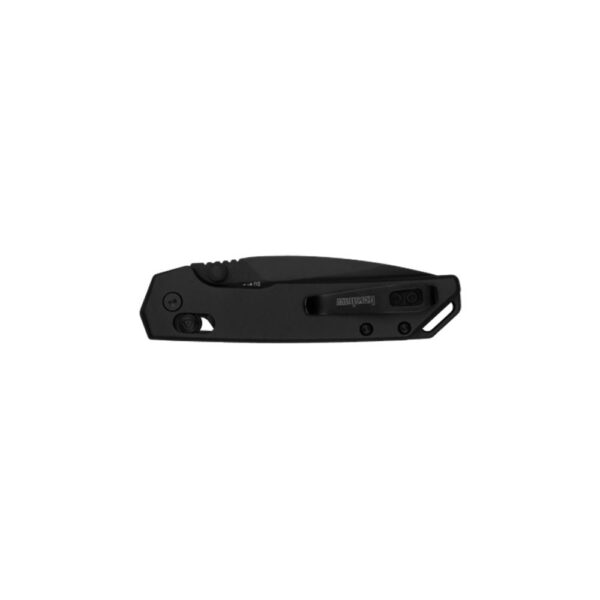 Kershaw Mini Iridium Folding Knife 3" Spear Point Blade Black - Precision Shot Firearms