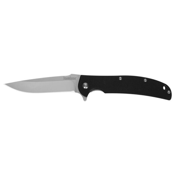 Kershaw Chill Folding Knife 3" Drop Point Blade Black - Precision Shot Firearms