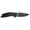 Kershaw Flourish Folding Knife 3-1/2" Drop Point Blade Black - Precision Shot Firearms