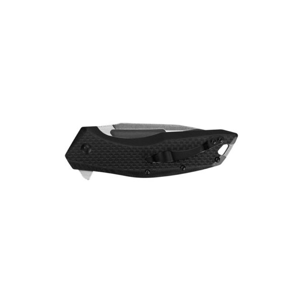 Kershaw Flourish Folding Knife 3-1/2" Drop Point Blade Black - Precision Shot Firearms