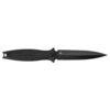 Kershaw Secret Agent Fixed Boot Knife 4-2/5" Spear Point Black with Sheath - Precision Shot Firearms