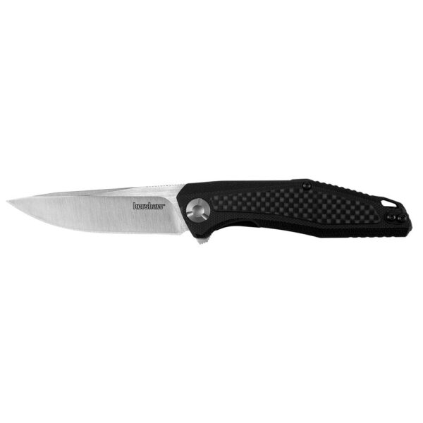 Kershaw Atmos Folding Knife 3" Drop Point Blade Black - Precision Shot Firearms