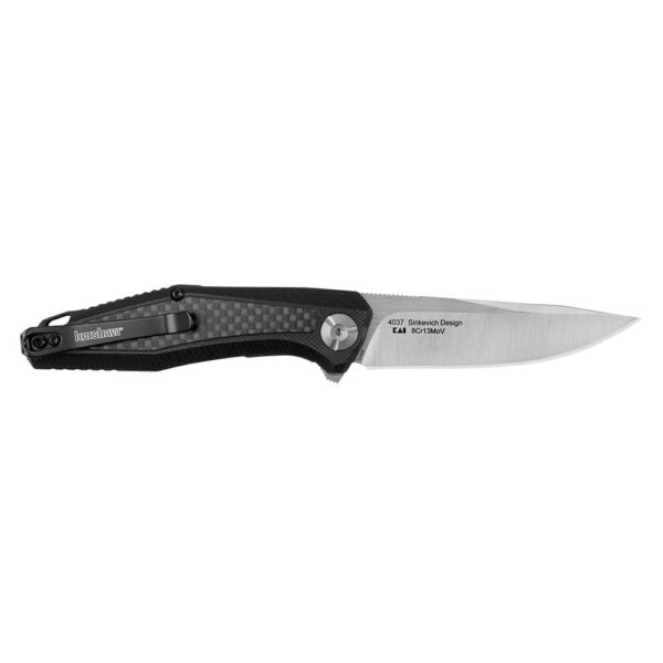 Kershaw Atmos Folding Knife 3" Drop Point Blade Black - Precision Shot Firearms