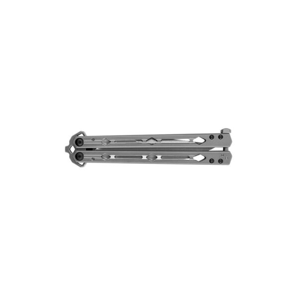 Kershaw Lucha Folding Knife 4-3/5" Drop Point Blade Silver - Precision Shot Firearms