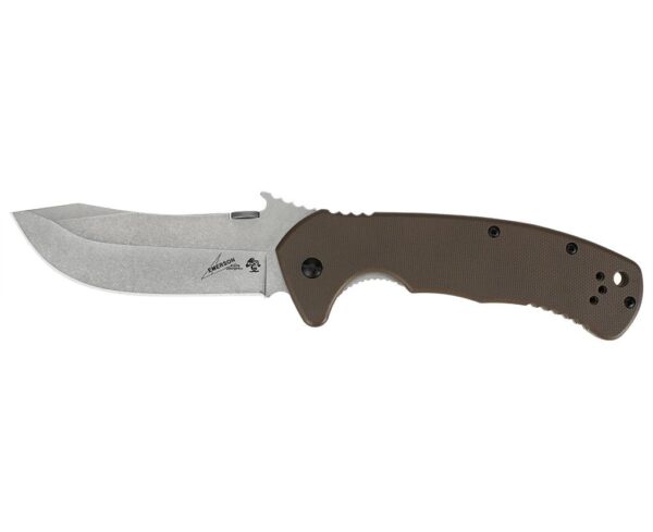 Kershaw Emerson CQC-11K D2 Hunting/Camping Knife / Wave Shaped Feature - Precision Shot Firearms