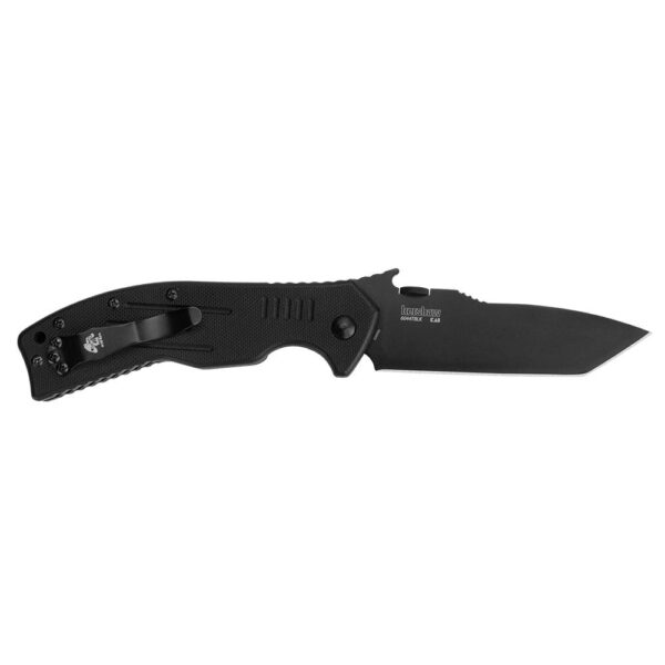 Kershaw CQC- 8K Folding Knife 3-1/2" American Tanto Blade Black - Precision Shot Firearms