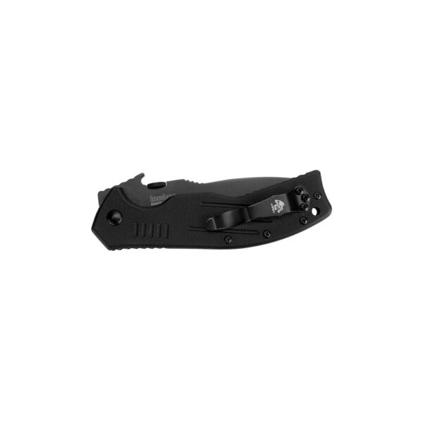 Kershaw CQC- 8K Folding Knife 3-1/2" American Tanto Blade Black - Precision Shot Firearms