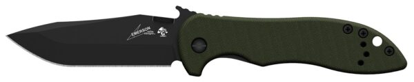 Kershaw Emerson CQC- 5K Knife - Wave Shaped Opening Feature - Precision Shot Firearms