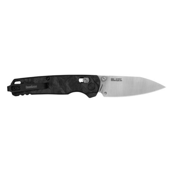Kershaw Bel Air Folding Knife 3.1" Reverse Tanto Blade Carbon Fiber Black - Precision Shot Firearms