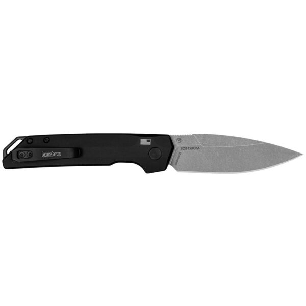 Kershaw Launch Iridium Folding Knife 3-2/5" Spear Point Blade Black - Precision Shot Firearms